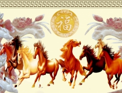 Tranh Dán Tường Mã Đáo Thành Công Tiến Phát Mdtc35