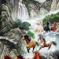 Tranh Dán Tường Mã Đáo Thành Công Tiến Phát Mdtc37 Tranh Dán Tường Mã Đáo Thành Công Tiến Phát Mdtc37