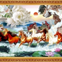 Tranh Dán Tường Mã Đáo Thành Công Tiến Phát Mdtc38