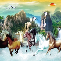 Tranh Dán Tường Mã Đáo Thành Công Tiến Phát Mdtc39 Tranh Dán Tường Mã Đáo Thành Công Tiến Phát Mdtc39