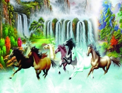 Tranh Dán Tường Mã Đáo Thành Công Tiến Phát Mdtc49