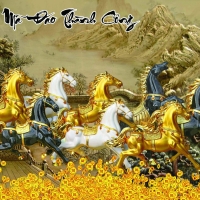 Tranh Dán Tường Mã Đáo Thành Công Tiến Phát Mdtc51