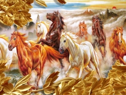 Tranh Dán Tường Mã Đáo Thành Công Tiến Phát Mdtc55