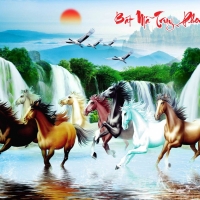 Tranh Dán Tường Mã Đáo Thành Công Tiến Phát Mdtc57 Tranh Dán Tường Mã Đáo Thành Công Tiến Phát Mdtc57