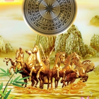 Tranh Dán Tường Mã Đáo Thành Công Tiến Phát Mdtc61