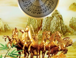 Tranh Dán Tường Mã Đáo Thành Công Tiến Phát Mdtc61