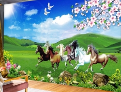 Tranh Dán Tường Mã Đáo Thành Công Tiến Phát Mdtc83