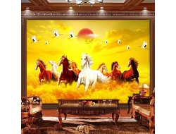 Tranh Dán Tường Mã Đáo Thành Công Tiến Phát Mdtc84