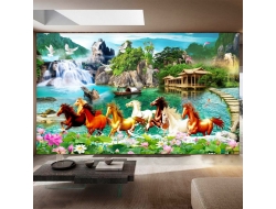 Tranh Dán Tường Mã Đáo Thành Công Tiến Phát Mdtc86