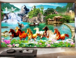 Tranh Dán Tường Mã Đáo Thành Công Tiến Phát Mdtc86