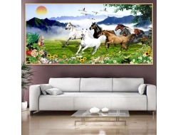 Tranh Dán Tường Mã Đáo Thành Công Tiến Phát Mdtc87