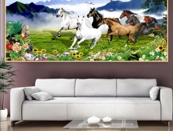 Tranh Dán Tường Mã Đáo Thành Công Tiến Phát Mdtc87