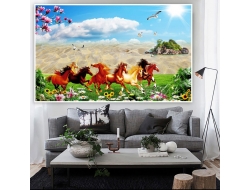 Tranh Dán Tường Mã Đáo Thành Công Tiến Phát Mdtc89