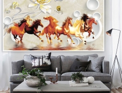 Tranh Dán Tường Mã Đáo Thành Công Tiến Phát Mdtc78