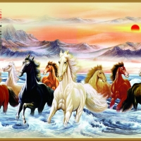 Tranh Dán Tường Mã Đáo Thành Công Tiến Phát Mdtc05 Tranh Dán Tường Mã Đáo Thành Công Tiến Phát Mdtc05