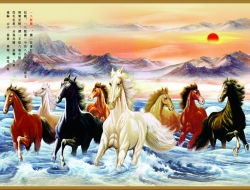 Tranh Dán Tường Mã Đáo Thành Công Tiến Phát Mdtc05 Tranh Dán Tường Mã Đáo Thành Công Tiến Phát Mdtc05