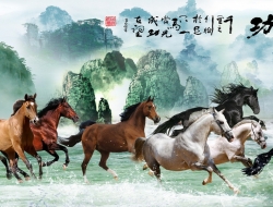 Tranh Dán Tường Mã Đáo Thành Công Tiến Phát Mdtc08 Tranh Dán Tường Mã Đáo Thành Công Tiến Phát Mdtc08