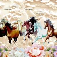 Tranh Dán Tường Mã Đáo Thành Công Tiến Phát Mdtc10