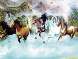 Tranh Dán Tường Mã Đáo Thành Công Tiến Phát Mdtc11 Tranh Dán Tường Mã Đáo Thành Công Tiến Phát Mdtc11