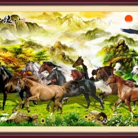 Tranh Dán Tường Mã Đáo Thành Công Tiến Phát Mdtc12