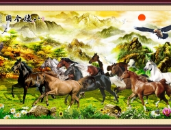 Tranh Dán Tường Mã Đáo Thành Công Tiến Phát Mdtc12 Tranh Dán Tường Mã Đáo Thành Công Tiến Phát Mdtc12