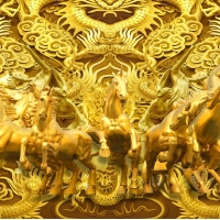 Tranh Dán Tường Mã Đáo Thành Công Tiến Phát Mdtc13