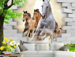 Tranh Dán Tường Mã Đáo Thành Công MD06 Tranh Dán Tường Mã Đáo Thành Công MD06