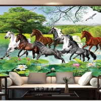 Tranh Dán Tường Mã Đáo Thành Công MD07