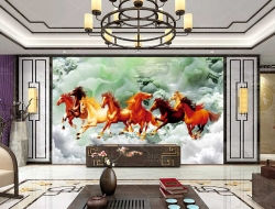 Tranh Dán Tường Mã Đáo Thành Công MD08 Tranh Dán Tường Mã Đáo Thành Công MD08