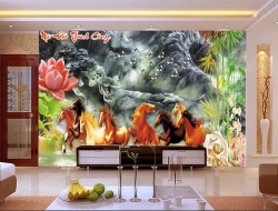 Tranh Dán Tường Mã Đáo Thành Công MD11 Tranh Dán Tường Mã Đáo Thành Công MD11