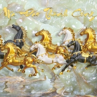 Tranh Dán Tường Mã Đáo Thành Công MD13