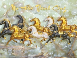 Tranh Dán Tường Mã Đáo Thành Công MD13 Tranh Dán Tường Mã Đáo Thành Công MD13