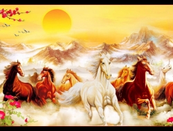 Tranh Dán Tường Mã Đáo Thành Công MD15 Tranh Dán Tường Mã Đáo Thành Công MD15