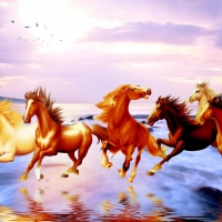 Tranh Dán Tường Mã Đáo Thành Công MD18