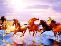 Tranh Dán Tường Mã Đáo Thành Công MD18 Tranh Dán Tường Mã Đáo Thành Công MD18