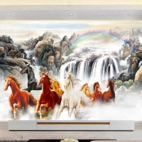 Tranh Dán Tường Mã Đáo Thành Công MD22