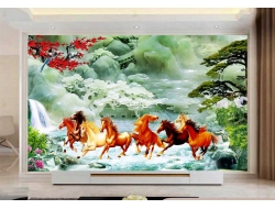 Tranh Dán Tường Mã Đáo Thành Công MD23 Tranh Dán Tường Mã Đáo Thành Công MD23