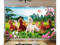 Tranh Dán Tường Mã Đáo Thành Công MD25 Tranh Dán Tường Mã Đáo Thành Công MD25