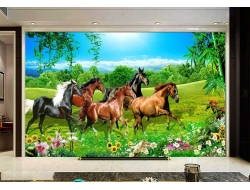 Tranh Dán Tường Mã Đáo Thành Công MD29 Tranh Dán Tường Mã Đáo Thành Công MD29