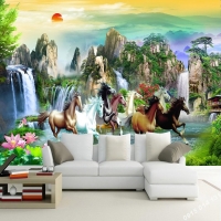 Tranh Dán Tường Mã Đáo Thành Công Tiến Phát Mdtc01