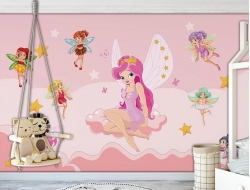 Tranh Dán Tường Những Nàng Tiên Đẹp Ntd04