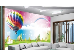 Tranh Dán Tường Khinh Khí Cầu Kkc02 Tranh Dán Tường Khinh Khí Cầu Kkc02