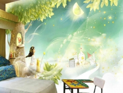 Tranh Dán Tường Trường Mầm Non MN03