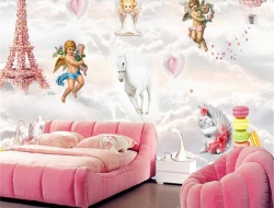 Tranh Dán Tường Trường Mầm Non MN04