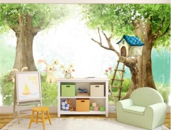 Tranh Dán Tường Trường Mầm Non MN05