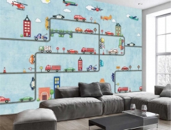 Tranh Dán Tường Trường Mầm Non MN34 Tranh Dán Tường Trường Mầm Non MN34