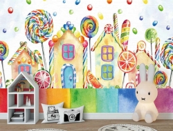 Tranh Dán Tường Trường Mầm Non MN44 Tranh Dán Tường Trường Mầm Non MN44