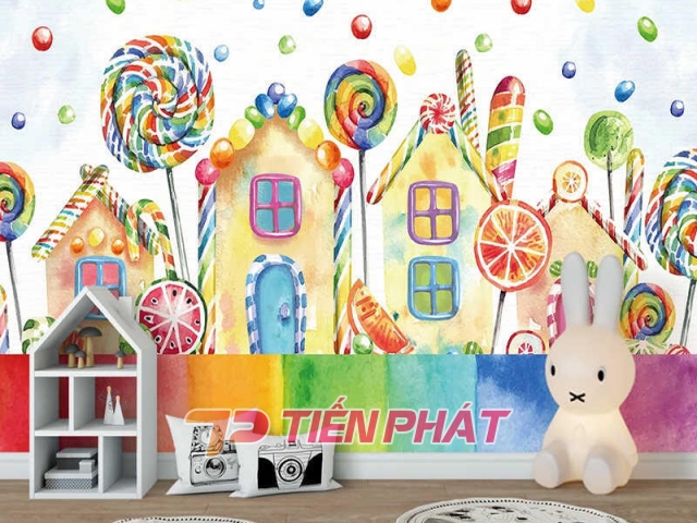Tranh Dán Tường Trường Mầm Non MN44 Tranh Dán Tường Trường Mầm Non MN44