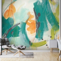 Tranh Dán Tường 3D Nghệ Thuật Nhiều Màu Ntnm02