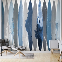 Tranh Dán Tường 3D Nghệ Thuật Nhiều Màu Ntnm03